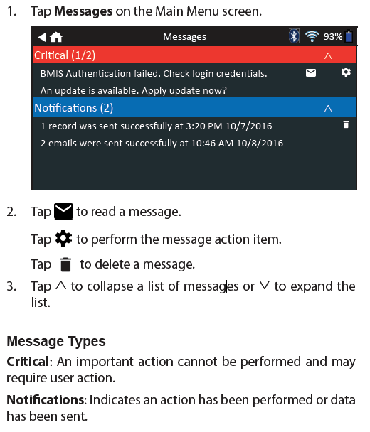 Messages App